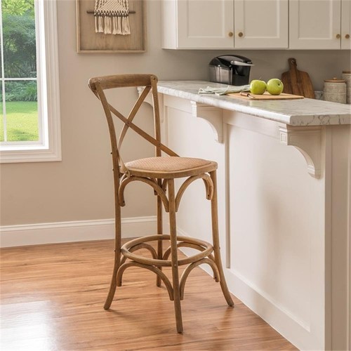 Linon moxy wood bar - moxy, stool