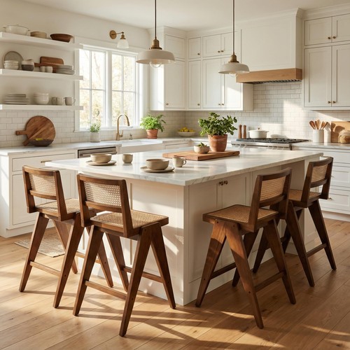 Rattan counter height bar - rattan,