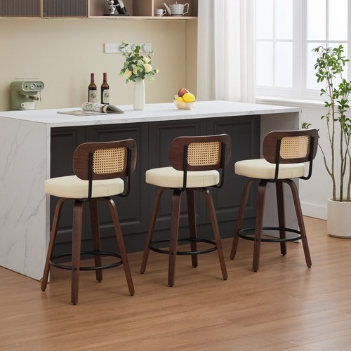Set mid century swivel - set,