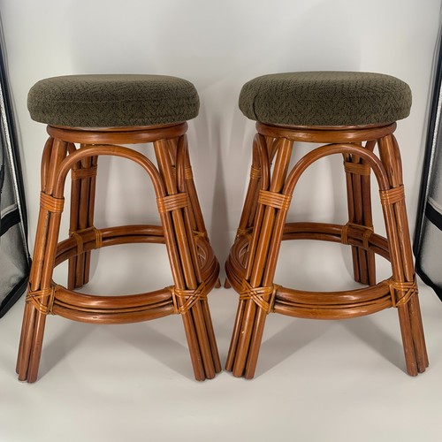 Vintage rattan bamboo bar - rattan,