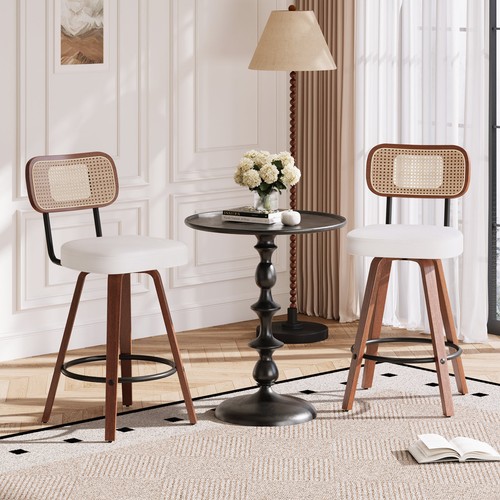 Set swivel bar stools - of,