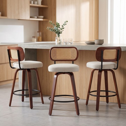 Set swivel bar stools 26 - of,