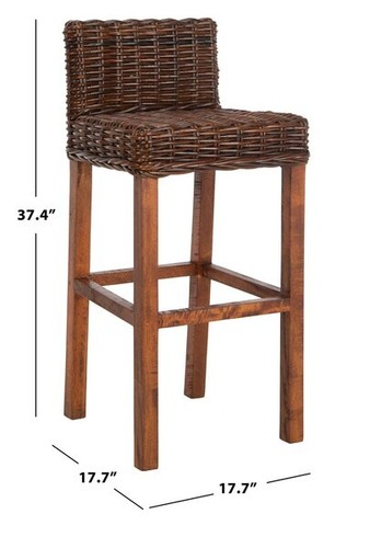 Safavieh cypress bar stool - cypress,