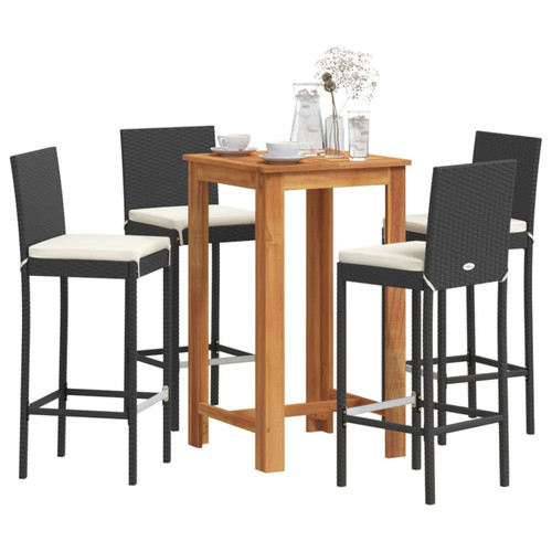 Bar set black - bar,