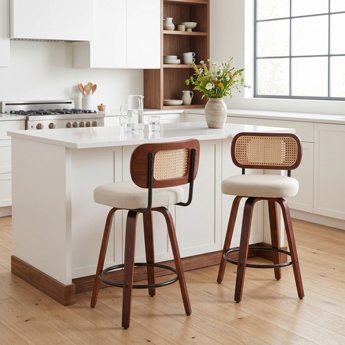 Set swivel counter height - of, 2