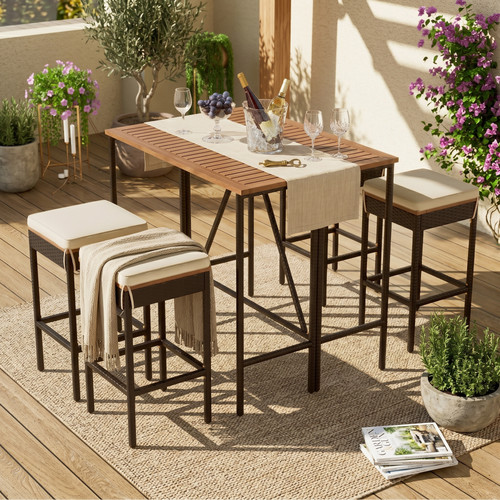 Outdoor dining bistro set - outdoor,