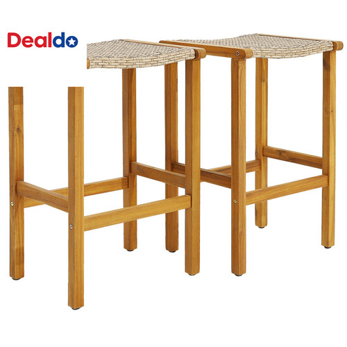 Patio wood bar - set, of