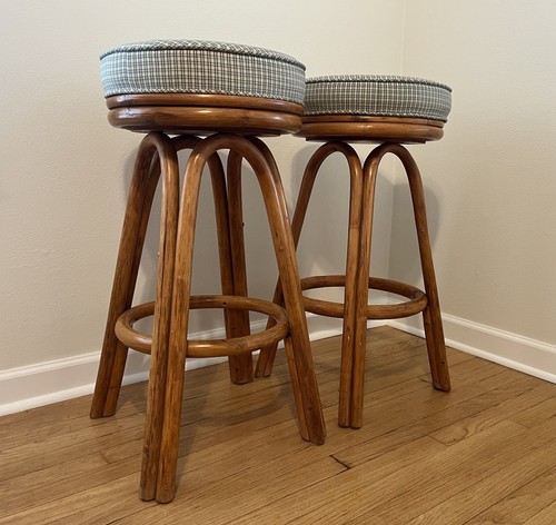 Set vintage rattan - of,