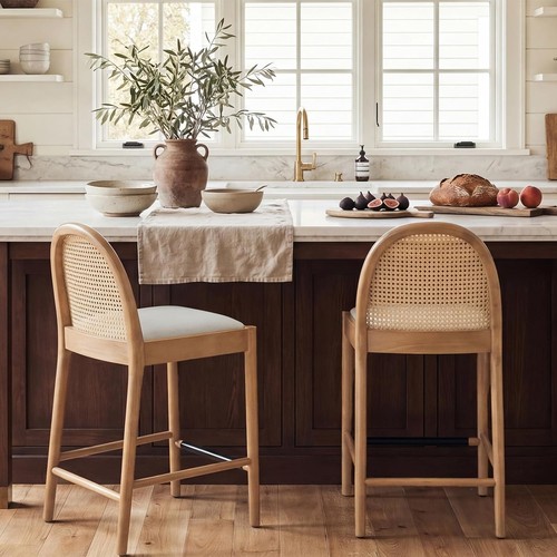 Rattan counter stools - counter,