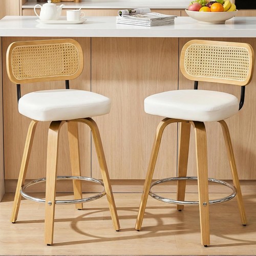 Natural rattan bar - bar, stools