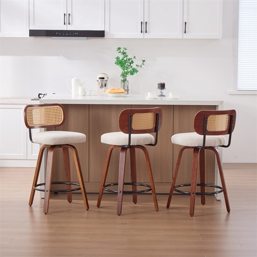 Set swivel walnut - 3, bar