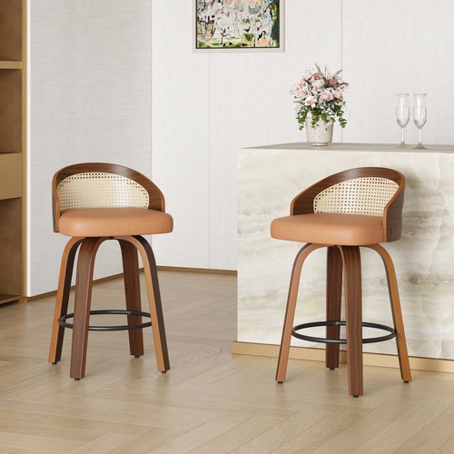 2set bar stools h swivel - bar, 26"